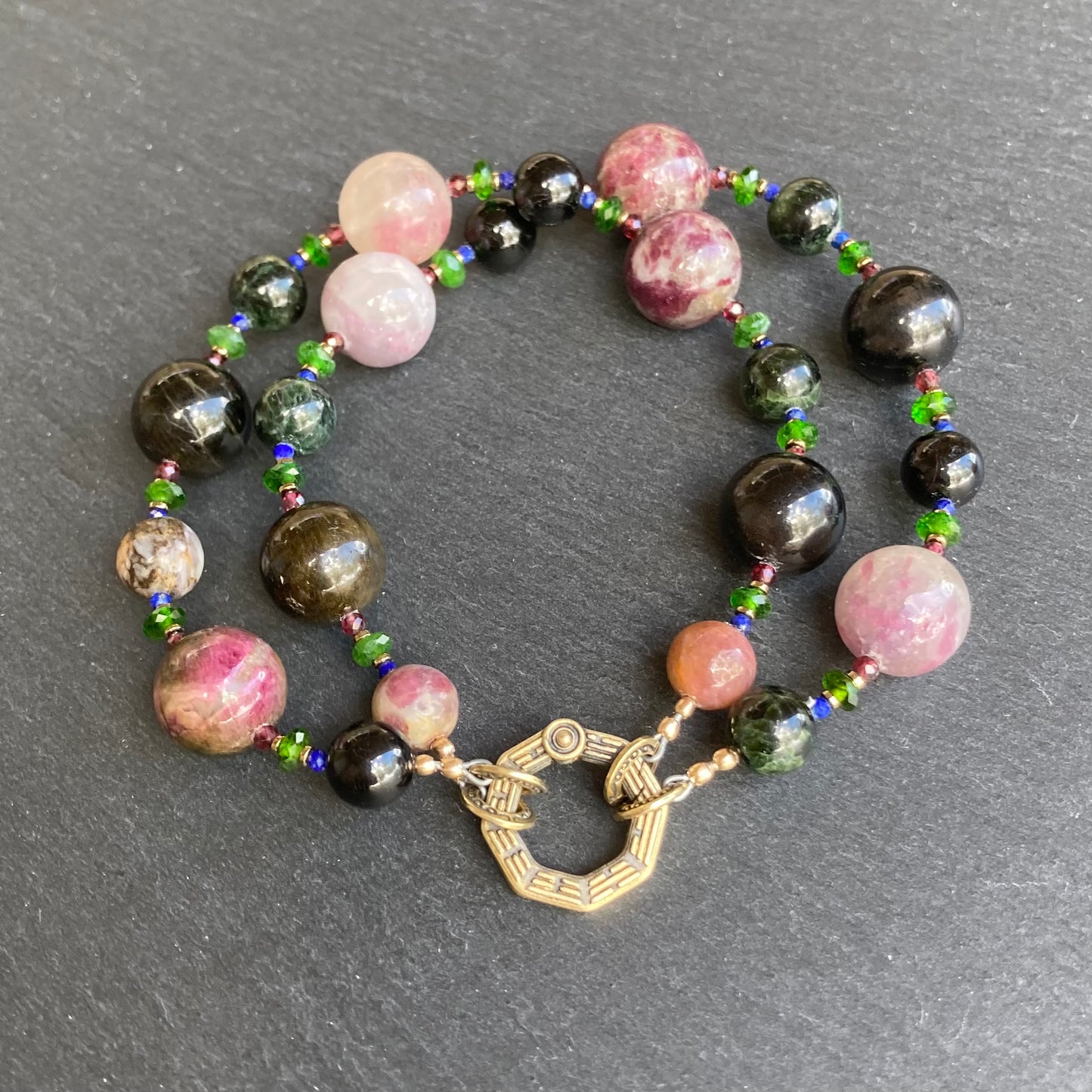Custom Multi Gemstone Bracelet