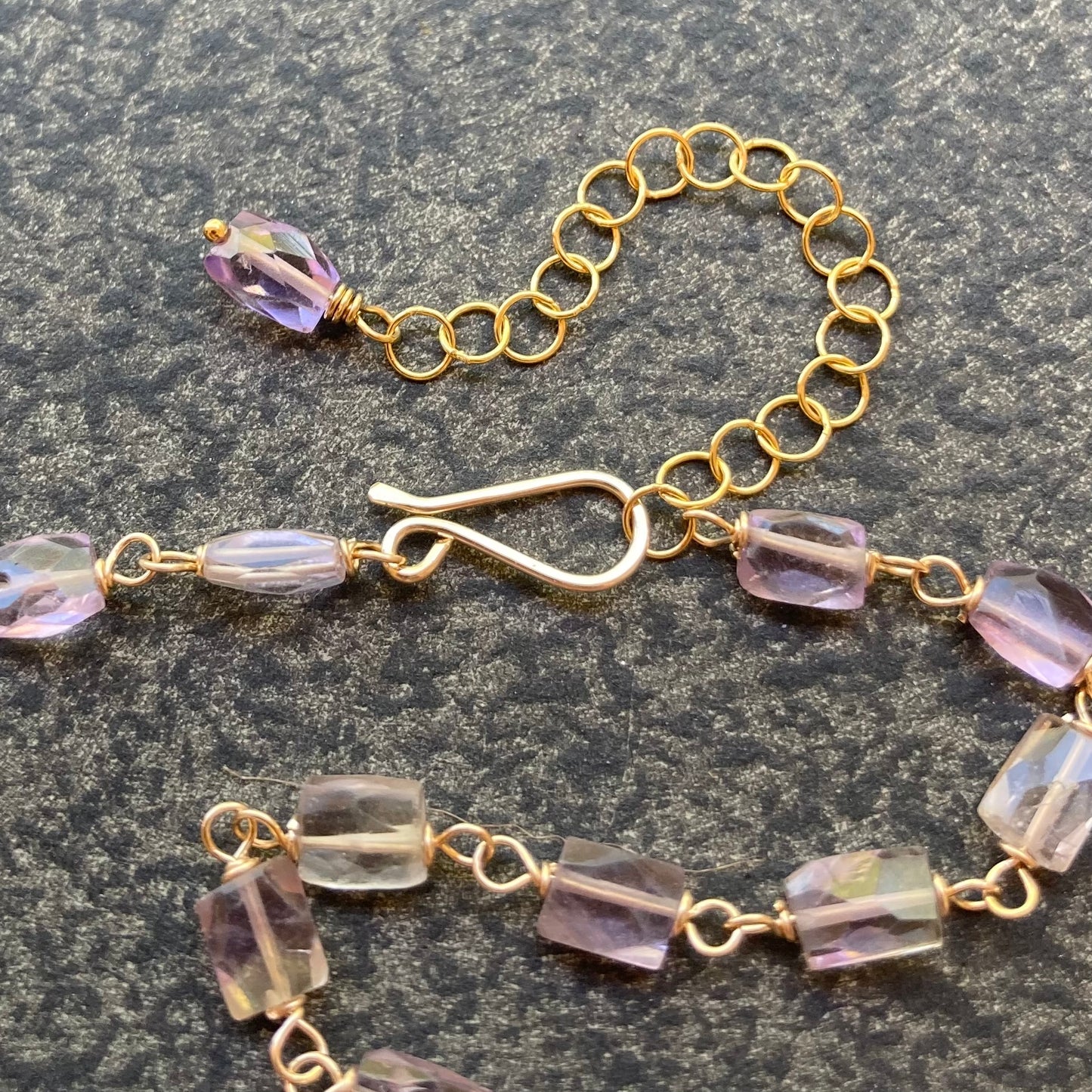 Ametrine & Gold Necklace