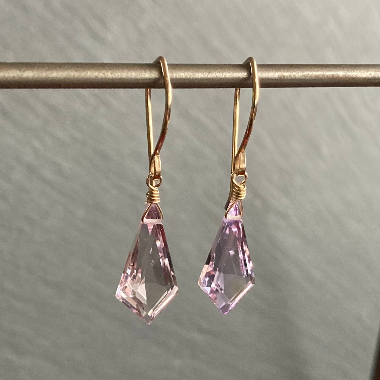 Ametrine & Gold Earrings