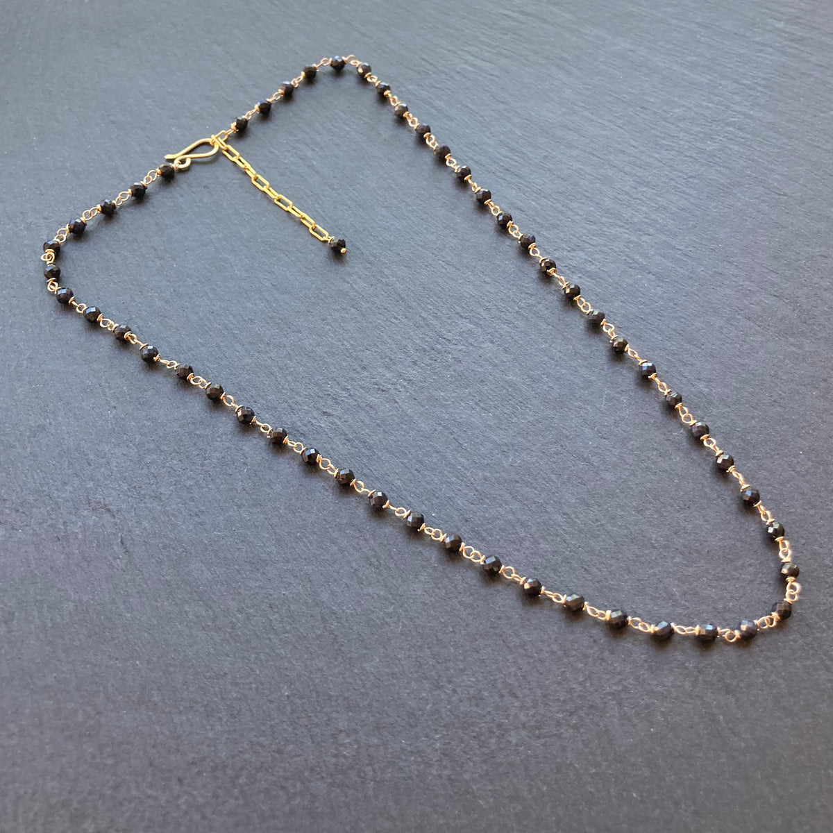 Sapphire & Gold Necklace