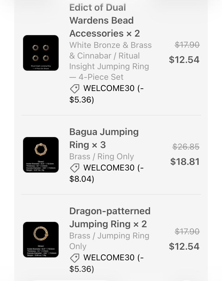 Custom Coppertist Jewelry Components