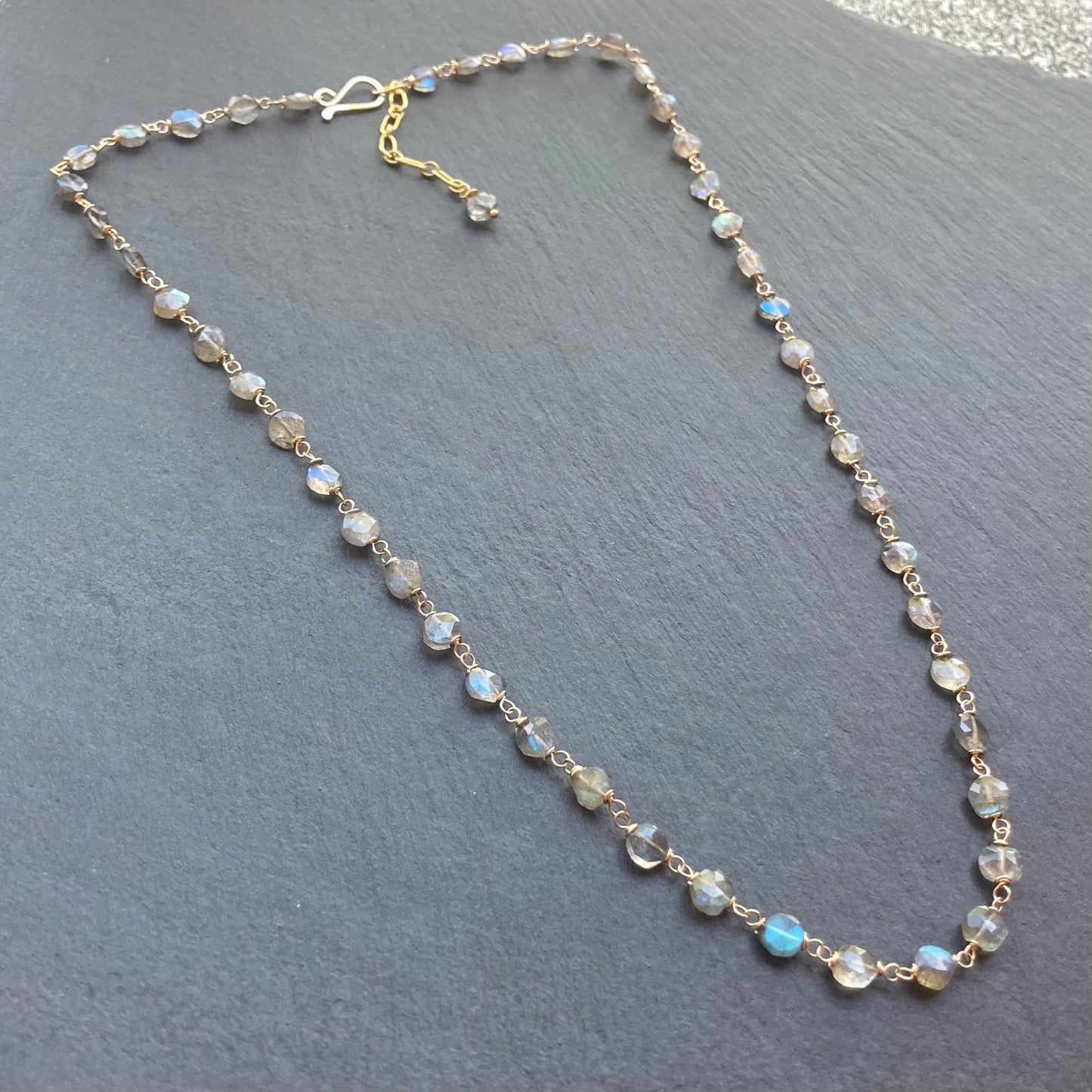 Labradorite & Gold Necklace