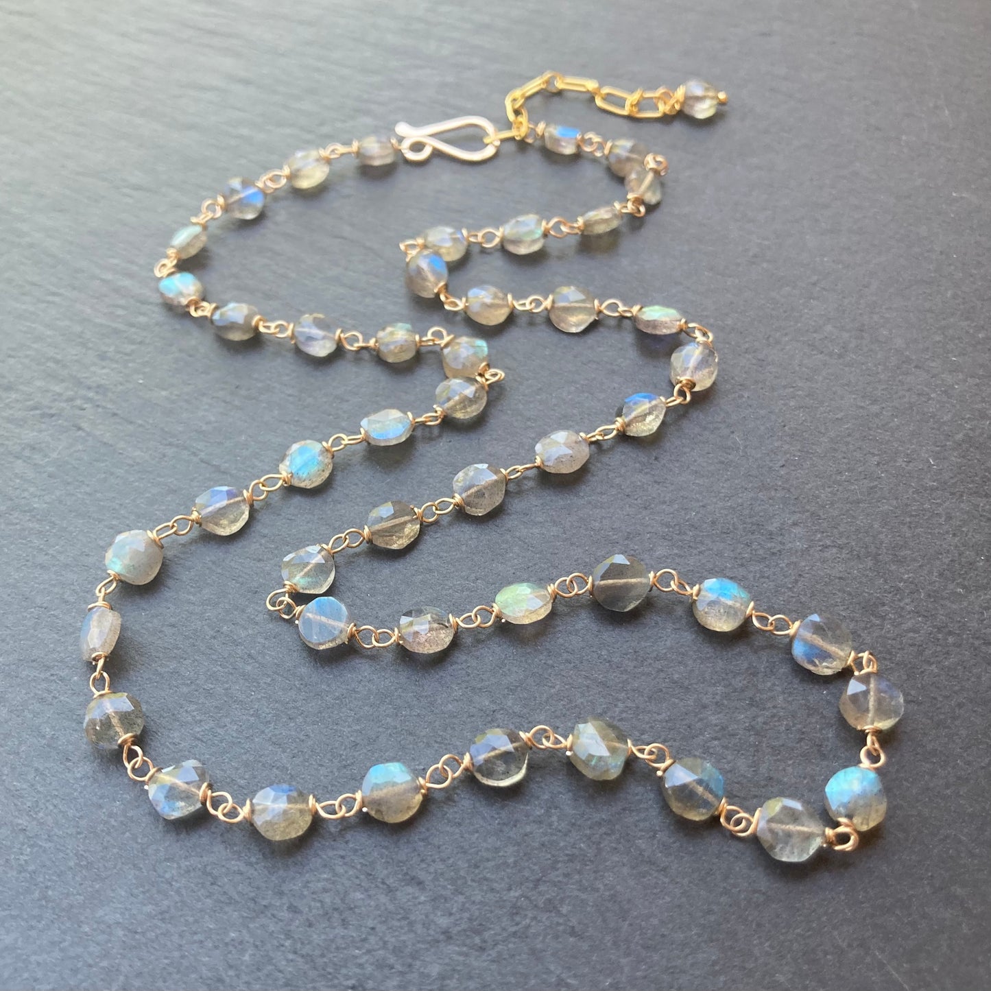 Labradorite & Gold Necklace