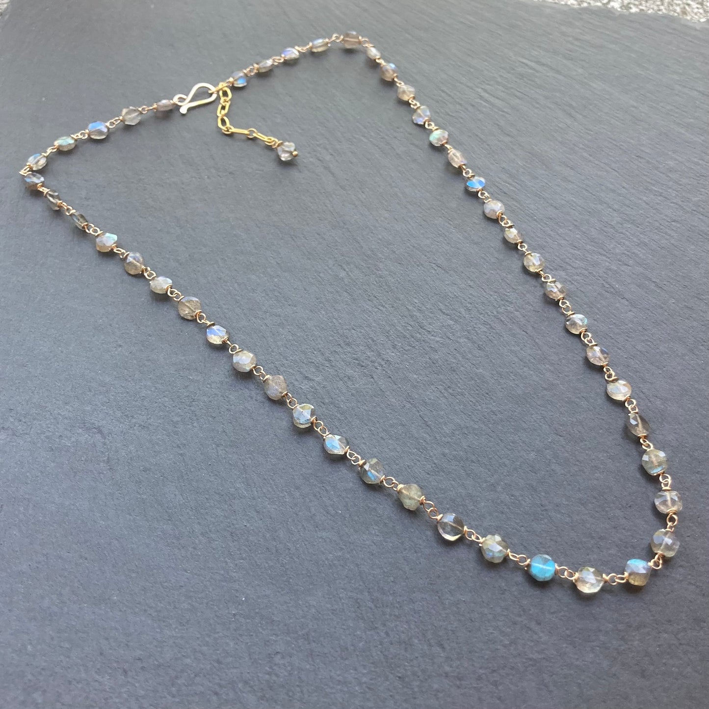 Labradorite & Gold Necklace